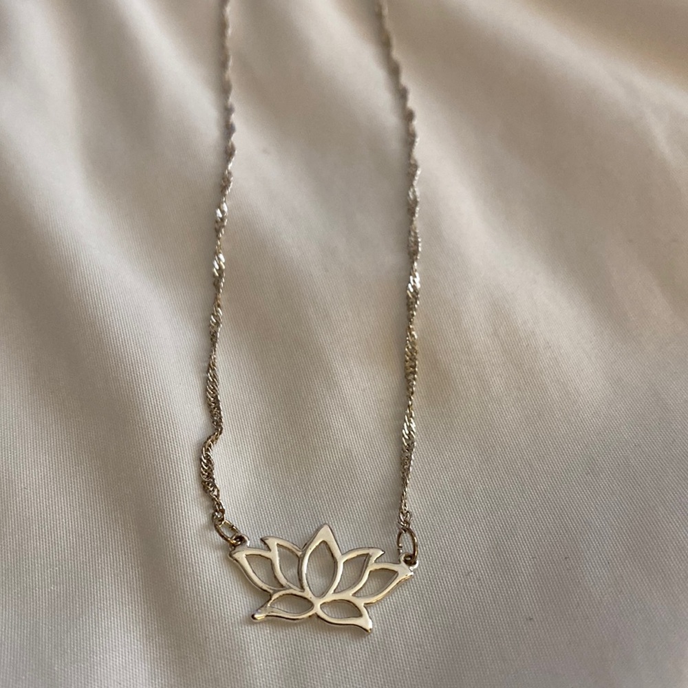 Lotus Flower Necklace